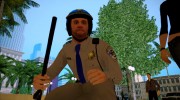 Michael De Santa - San Andreas Highway Patrol Uniform (GTA 5) для GTA San Andreas миниатюра 4