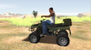 GTA V NAGASAKI Blazer (Army ATV) для GTA San Andreas миниатюра 3