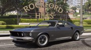 1969 Ford Mustang Boss 429 for GTA 5 miniature 11