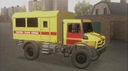 Mercedes-Benz Unimog Аварийна Служба для GTA San Andreas миниатюра 2