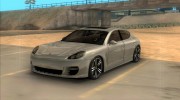 Porsche Panamera Turbo для GTA San Andreas миниатюра 1