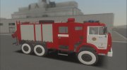Пожарный КамАЗ - 43114 АСА 22 for GTA San Andreas miniature 2