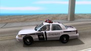 Ford Crown Victoria 2003 Police para GTA San Andreas miniatura 2