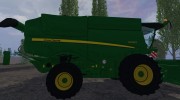 John Deere S690i para Farming Simulator 2015 miniatura 7