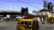 Газель Такси для GTA San Andreas миниатюра 3