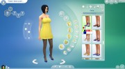 Босоножки Umbria Shoes для Sims 4 миниатюра 8