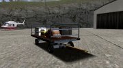 GTA V Airport Trailer (VehFuncs) (Bagbox B) for GTA San Andreas miniature 2