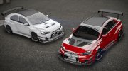 Mitsubishi Lancer Evolution X Final Edition para GTA 5 miniatura 1