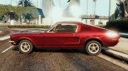 1968 Ford Mustang Fastback for GTA 5 miniature 2