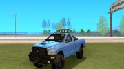 Dodge Ram Trophy Truck для GTA San Andreas миниатюра 1