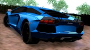 Lamborghini Aventador Carbon Tuned para GTA San Andreas miniatura 2