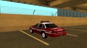 1992 Ford Crown Victoria New York Police Department для GTA San Andreas миниатюра 6