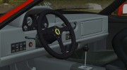 Ferrari F40 TT Black Revel for GTA Vice City miniature 2