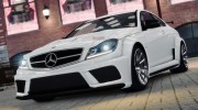 Mercedes-Benz C63 AMG BSAP (C204) 2012 для GTA 4 миниатюра 1