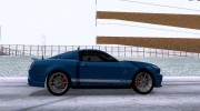 Ford Shelby GT500 Super Snake 2011 для GTA San Andreas миниатюра 5