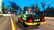 Dodge Nascar Caterpillar для GTA San Andreas миниатюра 3