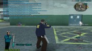 FBI HUD для GTA San Andreas миниатюра 3