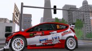 Ford Fiesta RS WRC ALM Russia para GTA San Andreas miniatura 4