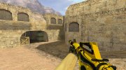 М4А1 Жёлтый жакет para Counter Strike 1.6 miniatura 2