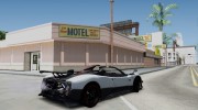 Pagani Zonda Cinque Roadster для GTA San Andreas миниатюра 3