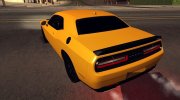Dodge Challenger SRT Hellcat para GTA San Andreas miniatura 3
