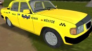 ГАЗ 3110 Такси for GTA Vice City miniature 7