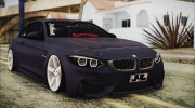 BMW M4 Stance 2014 para GTA San Andreas miniatura 1