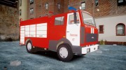 МАЗ 533702 Пожарный г. Липецк для GTA 4 миниатюра 2