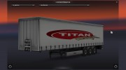 Titan Trailer для Euro Truck Simulator 2 миниатюра 1