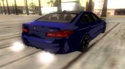 BMW M5 (F90) 2018 Сток для GTA San Andreas миниатюра 3