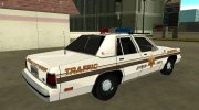 Ford LTD Crown Victoria 1991 Jefferson County Sheriff для GTA San Andreas миниатюра 3