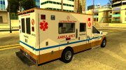 GTA V Vapid Sadler Ambulance for GTA San Andreas miniature 6