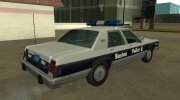 Ford LTD Crown Victoria 1987 Boston Police for GTA San Andreas miniature 3