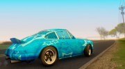 Porsche 911 Blue Star for GTA San Andreas miniature 6