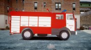 МАЗ 533702 Пожарный г. Липецк для GTA 4 миниатюра 5