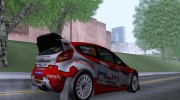 Ford Fiesta RS WRC для GTA San Andreas миниатюра 3