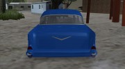 Chevrolet Bel Air Custom для GTA San Andreas миниатюра 5