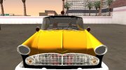 Simca Chambord 1957 Vigilante Rodoviário para GTA San Andreas miniatura 8