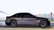 BMW M3 E46 Custom для GTA San Andreas миниатюра 4