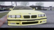 BMW E36 M3 1997 для GTA San Andreas миниатюра 8