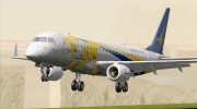 Embraer ERJ-190 Embraer House World Logo Livery (PP-XMB) for GTA San Andreas miniature 1