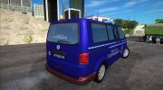 Volkswagen T5 Granicna Policija для GTA San Andreas миниатюра 4