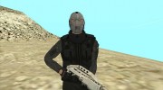 Парень в маске GTA Online для GTA San Andreas миниатюра 1