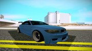BMW M1 E82 для GTA San Andreas миниатюра 1