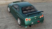 Nissan Skyline GT-R Nismo Z-Tune (BNR34) 2005 для BeamNG.Drive миниатюра 4