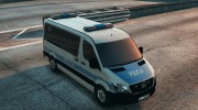 Polish Police Mercedes Sprinter (Polskiej Policji) for GTA 5 miniature 4