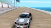 Bmw 135i coupe Police для GTA San Andreas миниатюра 1