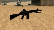 FN-FAL From CSGO with EoTech для GTA San Andreas миниатюра 6
