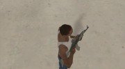AK47 со штатным оптическим прицелом para GTA San Andreas miniatura 4