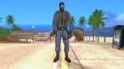 GIGN из Counter-Strike на замену fam1 for GTA San Andreas miniature 5